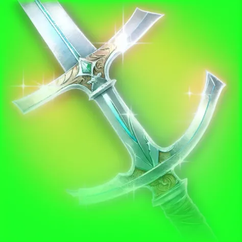 bg3 item icon, a silver sword,  <lora:bg3_items_offset:1>
BREAK
green background
