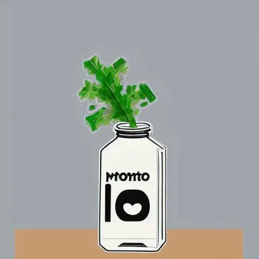 ( pantone-milk ) isometric milk bottle