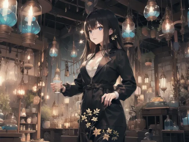 weird 1girl cooking artifact wearing Tuxedo, talented spacecraft interior with queen <lora:Night scene_20230715120543:1> Night scene,