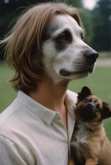 ((spectacular analog color film photo of dogman with dog head on man body))((Christopher, dogheaded saint)(medieval mandog canine-human hybrid canid cynocephalus))
<lora:LCM-LoRA-XL_V1:0.21>
<lora:SDXLHighDetail_v5:0.3>
<lora:ral-exposure:0.3> ral-exposure
<lora:Essenz-BetterPhotography-XL_V1-2:0.3>
<lora:Great-Lighting-XL_V1:0.7>