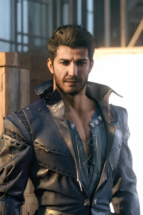 Best quality,masterpiece,ultra high res,1boy, cid,looking at viewer, upper body,