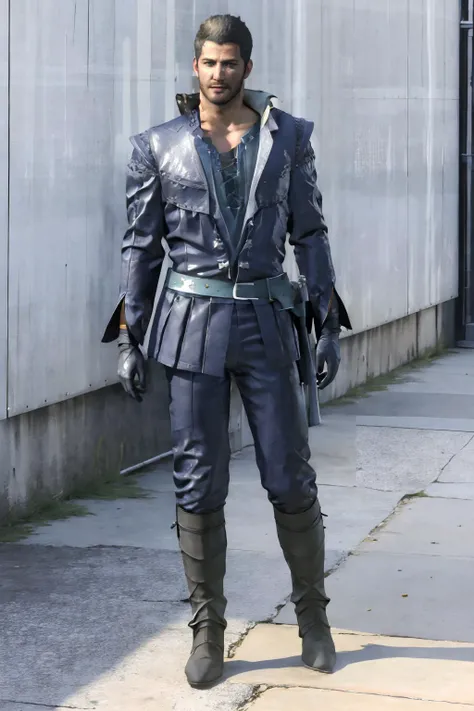 Best quality,masterpiece,ultra high res,1boy, cid,looking at viewer, full body,