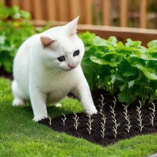 close portrait of sadcatmeme planting vegetables in the garden,
8k, high quality, masterpiece, funny, absurd, nonsense,
<lora:sadcatmeme:1>