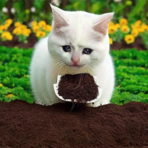 close portrait of sadcatmeme planting vegetables in the garden,
8k, high quality, masterpiece, funny, absurd, nonsense,
<lora:sadcatmeme:1>