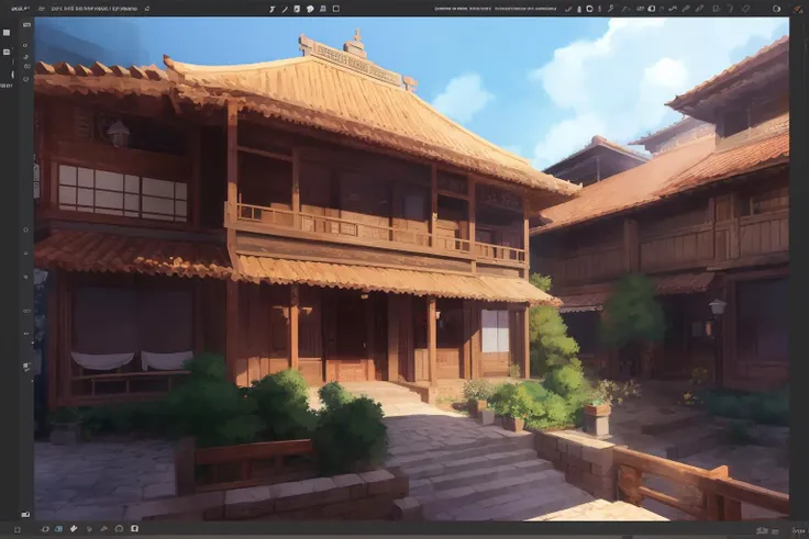 ((((ultra illustrated style:1.0)))),best quality,best animated,masterpiece,ray tracing, global illumination,Taisho's romantic,building,looking at viewer, outdoors,
<lora:Taisho's romantic-000006:0.9>