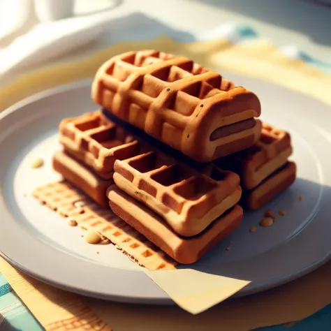 <lora:WaffleStyle:1.0> WaffleStyle bread