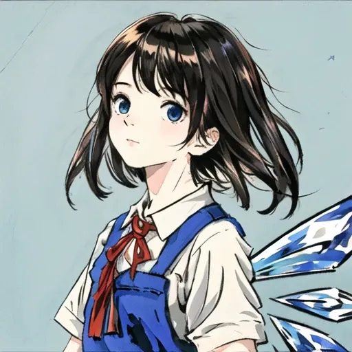 cirno,, masterpiece, best quality,, masterpiece, best quality,, masterpiece, best quality,