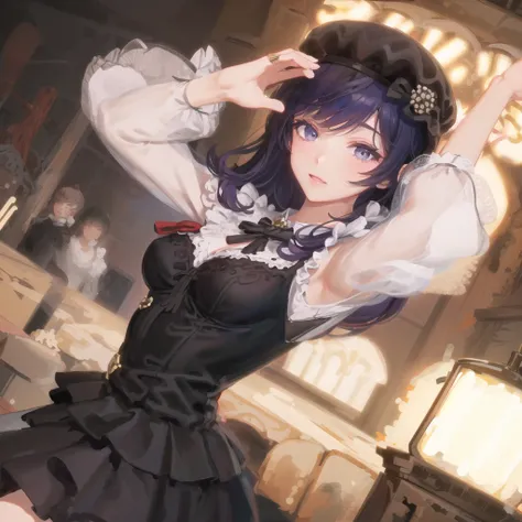 ((masterpiece)),(((bestquality))),((ultra-detailed)),((illustration)),dynamicangle
1girl,solo,full_bodoy,bella_penguin,dancing
<lora:bella_penguin:0.7>