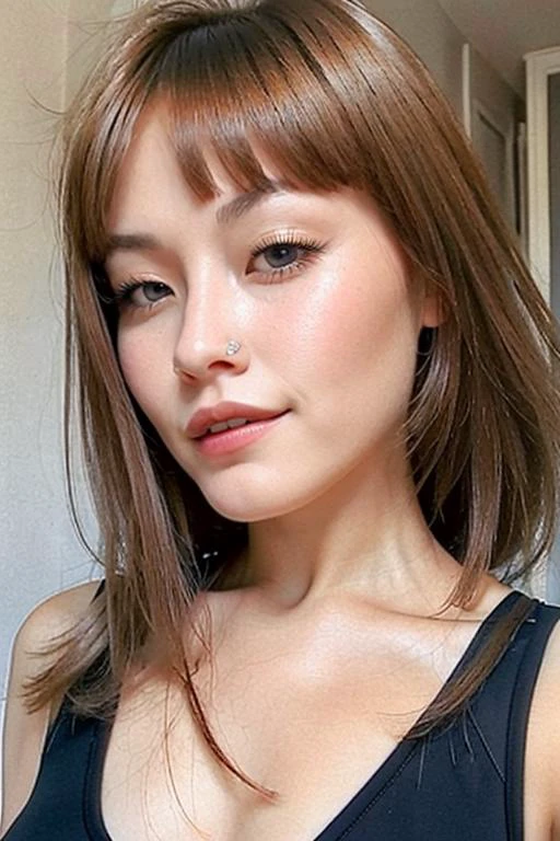 Chi from Vietnam, short bangs [nearly black:.3] hair, RAW Photo, Hires , (((orange hair ))) , 20y, ( blue eyes:1.1), girl , masterpiece, high quality, extreme close-up, medium breast, adud, <lora:adud:0.85>
Adud, Bikini,  <lora:add_detail:0.3>