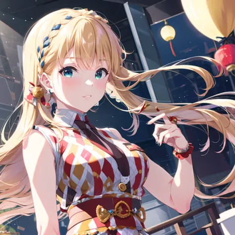 high quality, best quality, masterpiece, absurdres, ichinose rei, idol, 1girl, <lora:rei2:0.85>