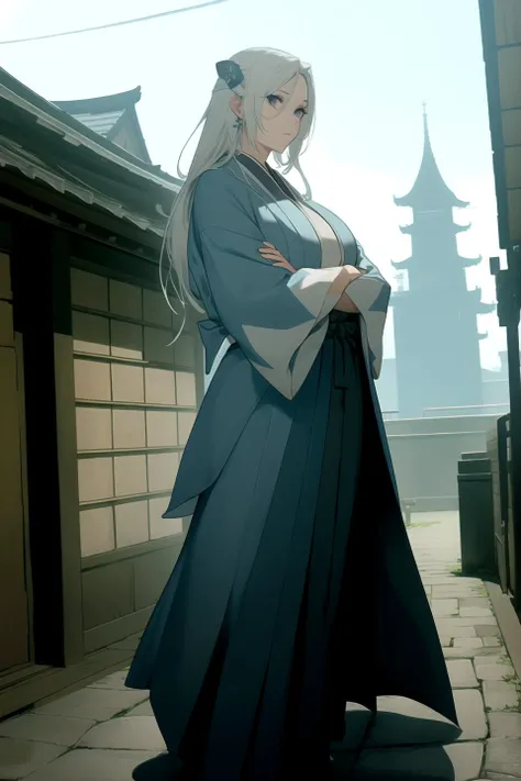 (masterpiece, best quality, unity 8k wallpaper, highres, absurdres, background), depth of field, perfect lighting, cinematic shadows, BREAK
(super_perfect_good anatomy head face fingers arms hands limbs legs, slender, constricted waist), solo, BREAK
(super_beautiful_detailed 1woman gigantic_long_sagging_breastss hair face kind_eyes nose skin mouth decoration pattern Shinsengumi_Haori), <lora:ShinsengumiHaoriv2:1>, cool, (poses angle scenery background wonderful_match:1.2), Japanese castle town