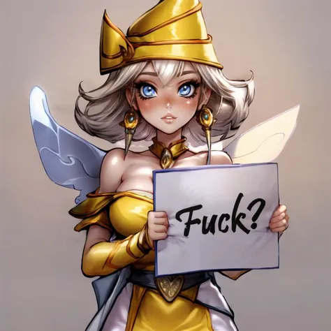 simple background, black background, 1girl, (prettyeyes), solo, looking at viewer, soft smile, parted lips, upper body, <lora:shirow-mix2-512d128a-768p-e08:0.61> <lora:blushyspicy:0.89> blushyspicy, <lora:add_detail:0.4>, (holding sign), writing, ("Fuck?":1.2), cursive,