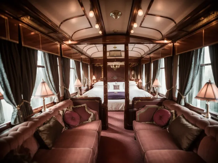 <lyco:Joan Fontaine-v1.0:0> <lyco:orient express-v1.0> orient express luxurious bedroom, film grain, sharp, uhd, colorful