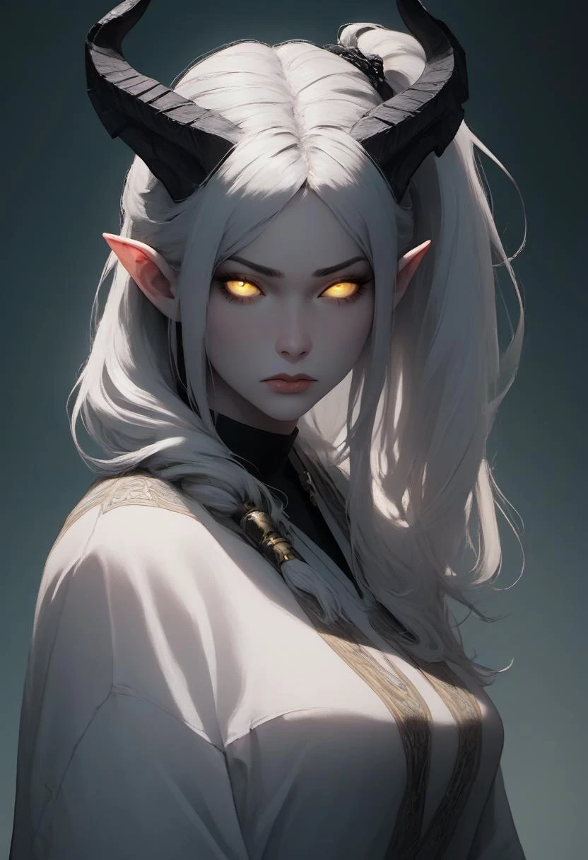 <lora:Timeless:0.6> timeless 1girl, score_9, score_8_up, score_7_up, score_6_up, score_5_up, 1girl, solo, realistic, large breasts, looking at viewer, <lora:draenei-wc-richy-v1_pdxl:1> drnei, horns, pointy ears, colored sclera, yellow eyes, white hair, glowing eyes, pale skin, mega side ponytail, walking, BREAK
designer wear, sad, ghost with a white transparent body, wandering aimlessly, clutching its hands together in a prayer-like manner, eyes are hollow and empty, vague faded appearance, slowly fading away , <lora:Midori-Eimi_Fukada:0.7> eimi fukada, woman, midori,