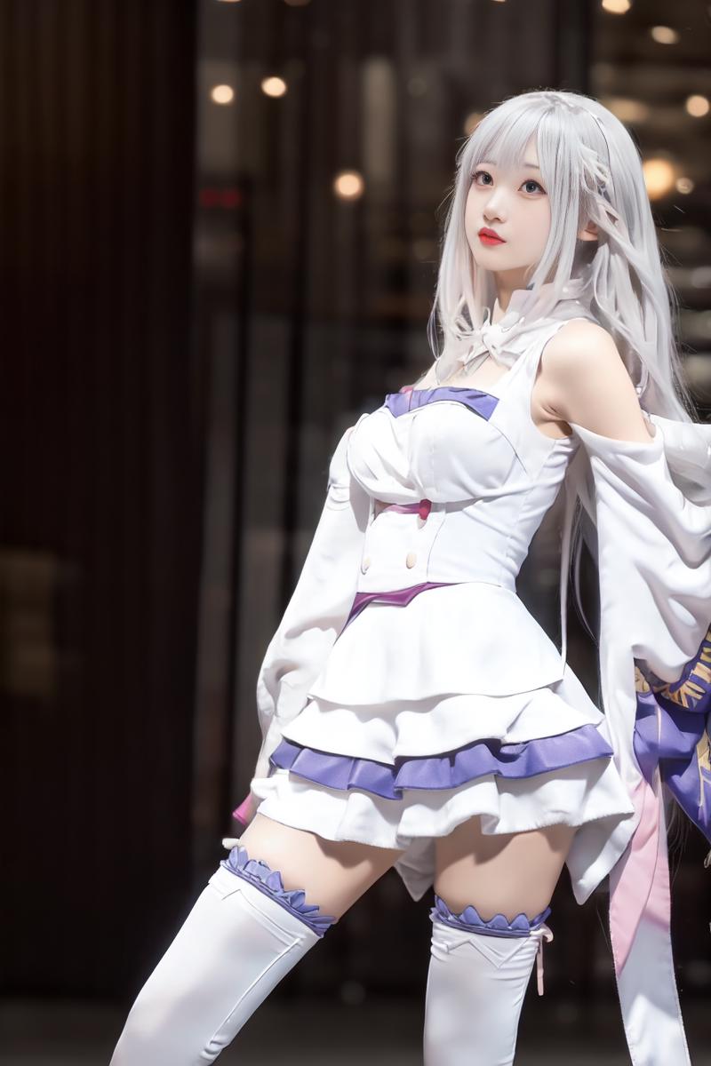 <Re:Zero>- Emilia（clothes）/《Re:从零开始的异世界生活》- 角色（服装）- 爱蜜莉雅 v0.5