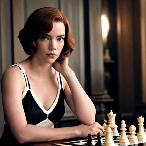 Bethharmon,  artistic photography, chess, open shirt