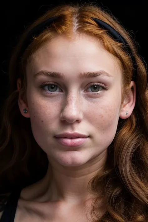 DEN_nika_parker,
(headshot:1.1) portrait on a plain black background, (headshot:1.2), face focus, intricate (beautiful eyes:1.2), (wide open eyes:1.1), Big eyes, clean photo, circle lighting, high contrast,
bokeh, f1.4, 40mm, photorealistic, raw, 8k, textured skin, skin pores, intricate details <lora:epi_noiseoffset2:1>, epiCRealism