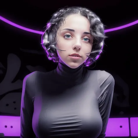 1girl,  <lora:susuJpg_V2:1.6> 8k, HDR extreme quality professional photo, a photorealistic close up of a woman wearing a tight turtleneck , twitch streamer, beautiful girl, short straight hair, with a large breasts, cute top,  (cute:2), online, live, (dark brown eyes), black hair, best quality, happy toothy smile, head and torso picture, nikon d850 film stock photograph 4 kodak 400 camera f1.6 lens rich colors hyper realistic lifelike texture natural lighting trending on artstation cinestill 800, (100mm lens), crazy eyes, , Latina,