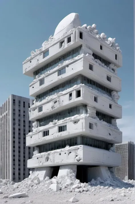 <lora:Daniel Arsham Style:1>Daniel Arsham Style, Office Buildings, Conglomerate stone,
science fiction, building, architecture
science fiction, building, architecture