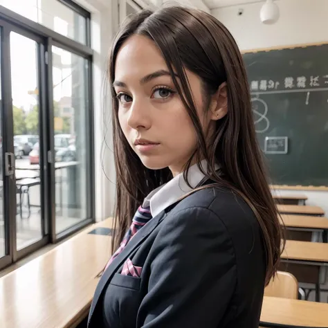 1girl, solo, charlotte_namura, school uniform <lora:LORANAME:0.9> <lora:add_detail:0.3>