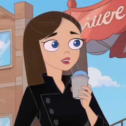 (8k, RAW photo, best quality, masterpiece:1.2), (intricate details), (best quality), (highres), perfect eyes, perfect face, perfect lighting, vivid colors, intense colors, 1girl, cartoon style, vanessadoof, black clothes, <lora:vanessadoof:0.85>