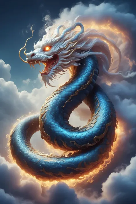 awesome quality, dynamic,upper body,chinese lunar new year cloud serpent, <lora:DonMM1xXL-v1.1:.6>,