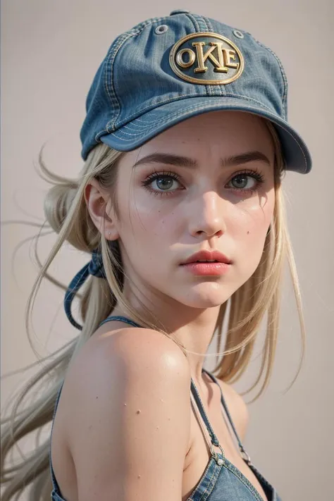 (8k, RAW photo, best quality, masterpiece:1.2), (realistic, photo-realistic:1.37), photography, bokeh, highres, ultra detailed, intricate details, absurdres, masterpiece, BREAK 1girl, beautifully detailed woman, beautifully detailed mouth, extremely detailed eyes and face, beautiful detailed eyes, matte eyeshadow, eyelashes, eyeliner, ultra glossy lipstick, (pouty lips:1.3), makeup, blush, BREAK detailed background, BREAK terry bogard girl, blonde hair, ponytail, blue eyes, long hair, baseball cap, fingerless gloves, denim shorts, shoes, sweat, sexy pose, <lora:cutie_terryV1:0.6> BREAK