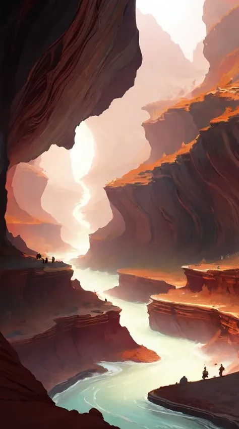Celestial majestic luxurios futuristic other worldly realm with Singaporean royal gold lush volcano, set on Antelope Canyon with white thermal waters flowing down pink travertine terraces, relaxing, ethereal and dreamy, during the thunderstorms and multiversal tornado with chaotic disaster, visually stunning, from Star Trek 2021, illustration, by WLOP and Ruan Jia and Mandy Jurgens and William-Adolphe Bouguereau, Artgerm