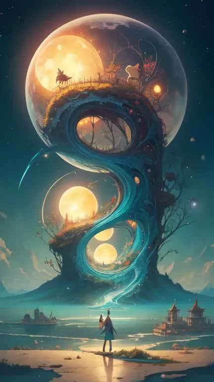 a surreal Bioluminescent, very very very cute Silene in a happy world by Daniel Merriam, Trending on Artstation, oil on Canvas by Elena Zhurikhina and Goro Fujita and Charlie Bowater, octane render, 4k, 8k, HD,