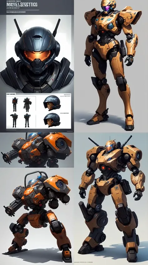 front view robot military nano mechanical headgear helmet combat specialist catalog highly detailed, digital render painting, hyper concept art, smooth, crisp sharp focus, simple draft aaa unreal artstation