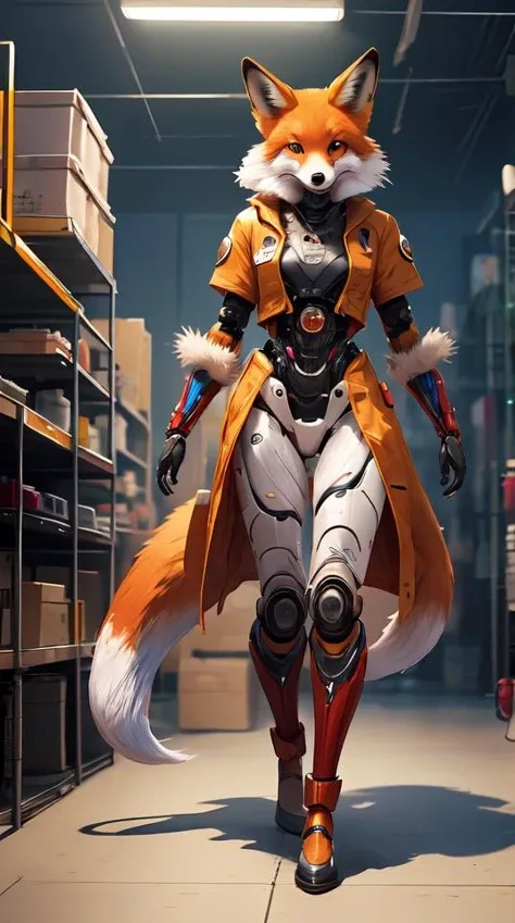 a humanoid fox wearing scientist's clothes and doing experiments with colorful chemicals, digital painting, masterpiece, digital art, high quality, highly detailed, concept art, trending on deviantart, high coherence, anatomically correct, five fingers, cinematic, high definition, path traced