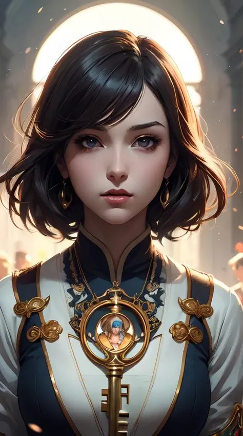 anime key visual of a beautiful female, stunning, highly detailed, digital painting, artstation, smooth, hard focus, illustration, art by artgerm and greg rutkowski and alphonse mucha