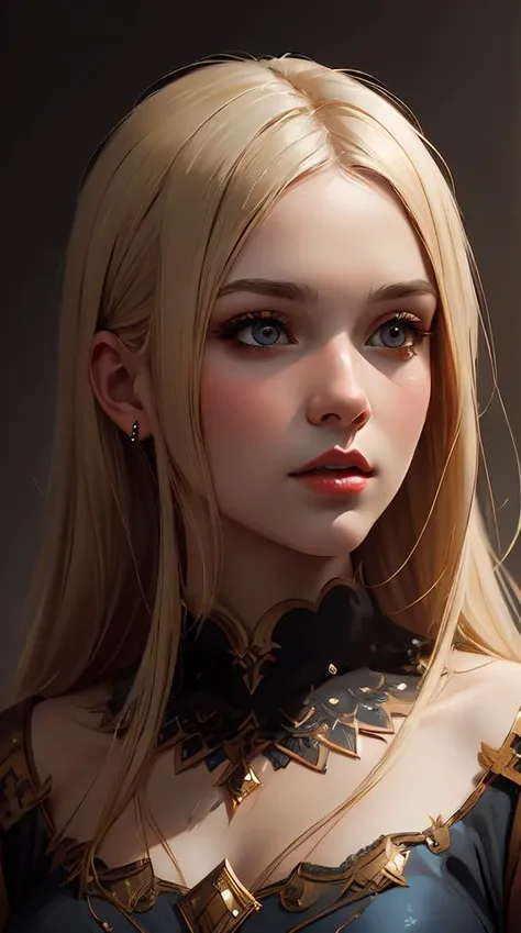 rough loose , concept art oil painting, portrait ethereal by Jama Jurabaev, extremely detailed, brush hard, artstation