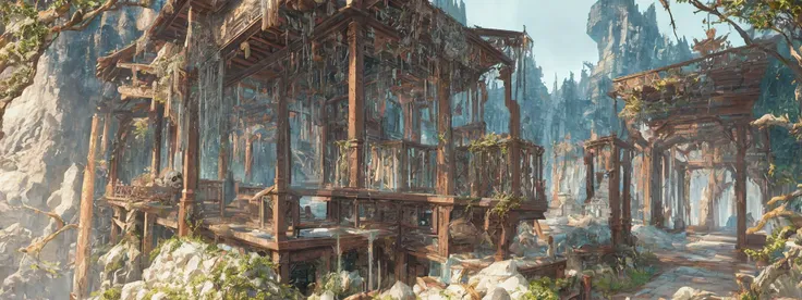 old painting style, abandoned overgrown castle mansion in a forest, oversaturated, princess tower, gazebo, balcony, colorful, highly detailed, high resolution, ray tracing reflections, dramatic lighting, 8k vibrant colors, detailed acrylic, intricate complexity, soft natural volumetric cinematic perfect light, oil painting,star \(sky\), a larger plants, landscape, empty, waterfall, claping,fire, ruin, smoking,warship,a large gunfire,bodies and skull, a lot of widelife,