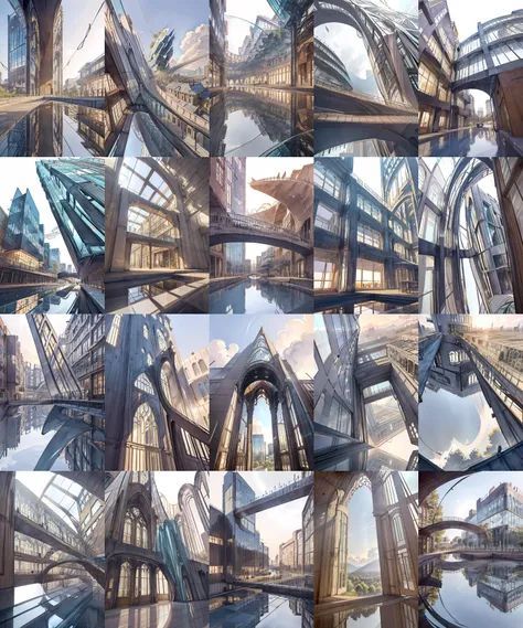 masterpiece, best quality,
The building looks like a giant twisted ribbon, curving and looping around itself. It is made of glass and steel, reflecting the light and the surrounding scenery. It has no windows or doors, only openings that lead to different levels and sections. It is a masterpiece of architecture and engineering, a stunning example of creativity and innovation.
<lora:Moxin_10:0.7> <lora:Shukezouma-1.1:0.3>