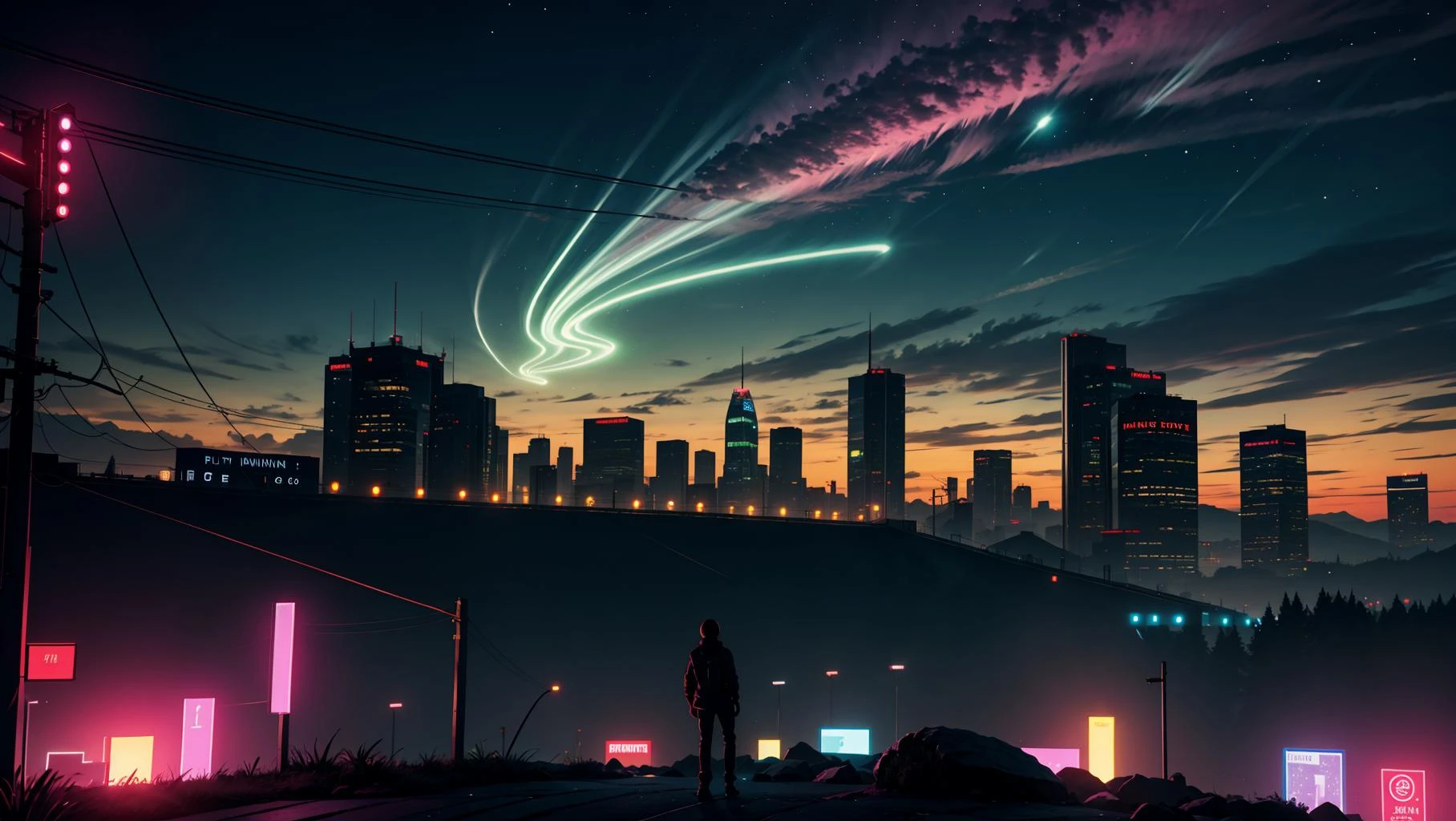 randompunk landscape at night <lora:randompunk:0.5> <lora:add_detail:0.5> <lora:waterVFX:0.5>