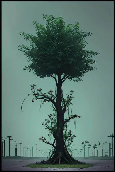 randompunk tree <lora:randompunk:0.6>