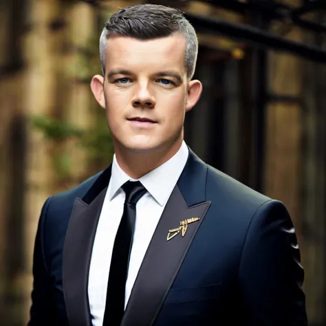 A photograph of rTovey wearing a (rubber latex formal three piece suit and tie:1.1), detailed body, detailed shadows, detailed background, ultra quality, Canon EOS 5D Mark IV, studio lighting, film grain, incredible detail, incredible quality, (medium full shot:1.1), action shot, best quality, high quality, 8k uhd, high detailed skin, photography, professional photography, instagram post, modelshoot style, <lyco:perfectsmile:0.5>, <lyco:perfecteyes:0.5>, masculine, 1man, <lora:rTovey:1>, skin-tight clothing