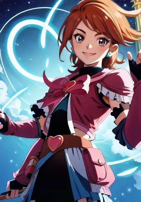 <lora:Pretty_Cure:0.8>, Misumi_Nagisa, 1girl, smile, (magical, magnificent, masterpiece:1.3)