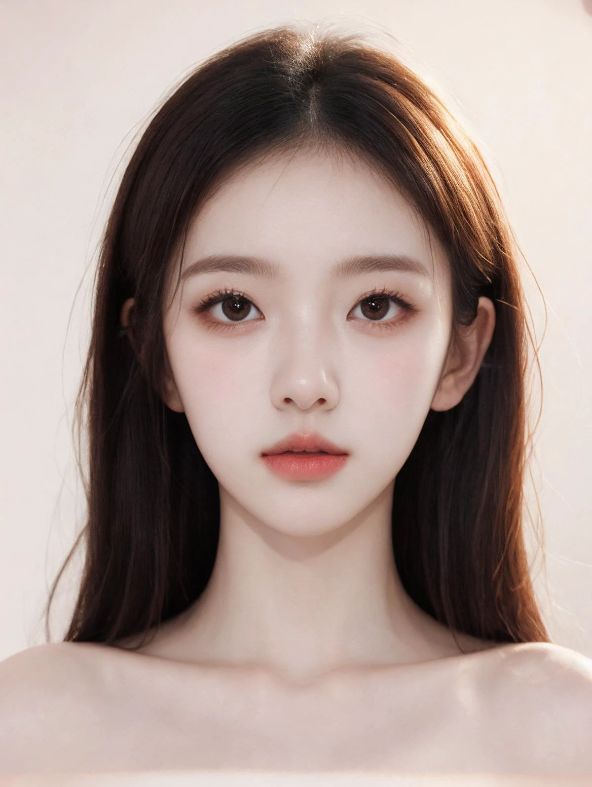 ( perfect_photography.txt:1.2)
1girl,symmetrical face, cute,oval face, narrow nose|small mouth, center to face,Various pose, seductive appearance, squinting his eyes, lascivious expression, doe-eyed, hazy gaze, full head, (dark background:0.7), Soft lighting,Soft visuals,
<lora:leco_pale_skin_last:-2.5> <lora:epiCRealismHelper:1>
<lora:lihui4JXK-b2-bf16-128-128-1-re1-ep3-768-DA-5015fix:1.5> <lora:Face Asian Aesthetics:0.5>