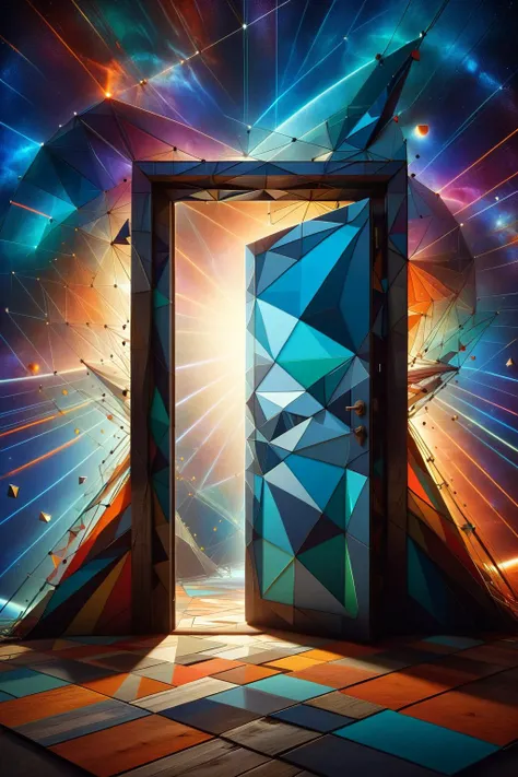 A door that connects past and future,science fiction,mystery,nothingness,(abstraction:1.2),
ral-polygon,<lora:ral-polygon:1>,ral-exposure,<lora:ral-exposure:0.5>,<lora:One_Point_perspective:0.8>,