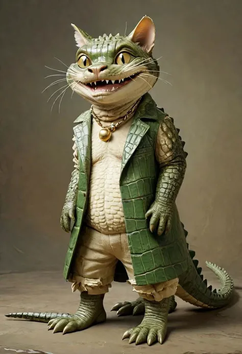 HuMeow crocodile