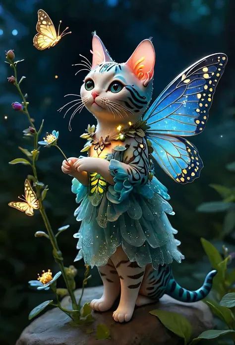 HuMeow firefly butterfly fairy