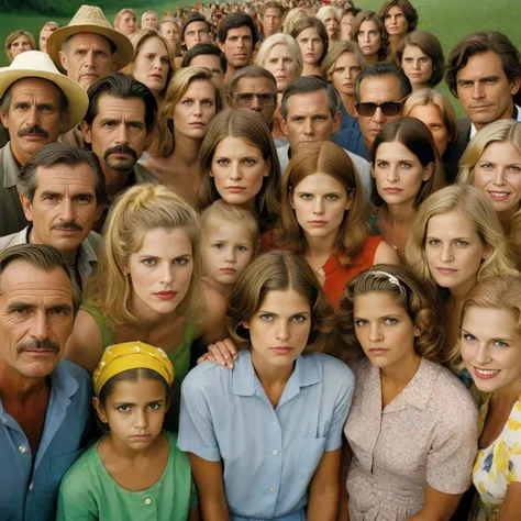 Life Documentary Artistic ultradeep focus photography, Ultimate solid masterpiece synthesized from multiple masterpieces of absolute different styles and themes with sense of humour, Free self-expression, show me the variety of human faces, group portrait of humanity as family, photo by Alex Gross and Alex Prager and Sally Mann
Seed: 850630859, Dimensions: 1024x1024, Sampler: ddim, Inference Steps: 35, Guidance Scale: 7, Model: lunamia4, VAE: sdxl_vae, Negative Prompt: Monochromatic, blurry and fuzzy, chaos, compositional disorganisation, simple perspective, collage, distorted or deformed, (phantom limbs)+, bad anatomy, perfect skin+, cartoon rendering 3d doll, (additional limbs)+, (deformed or partially rendered face, deformed or partially rendered eyes, deformed or partially rendered hand gestures)+, broken geometry, cropped text watermark signature logo copyright artifacts noise, low resolution, partially rendered objects, deformed eyeballs, Lora Model: loraXL/SDXLHighDetail, Lora Strength: 0.5