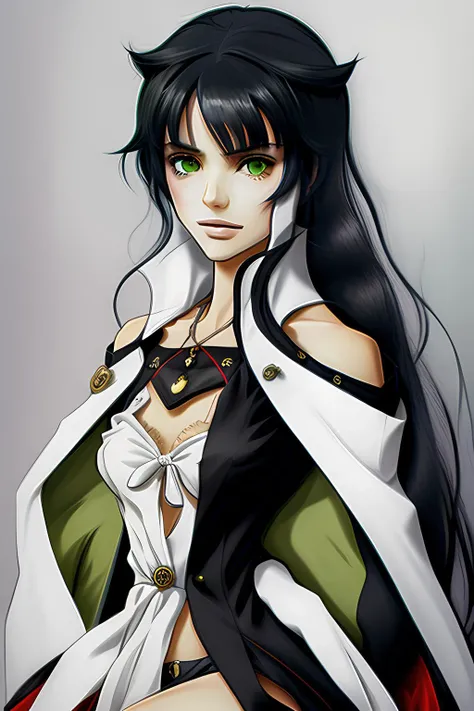 <lora:tapeGag_v10:1>black hairr, green eye, aethstetic, full height, stockings, (acrylic paint:0.3), art, (cartoon:0.5), dull colors, (anime style:1.2) and LoRa SamDoesArt <lora:darkRedVampire_v10:1> <lora:tapeGag_v10:1>