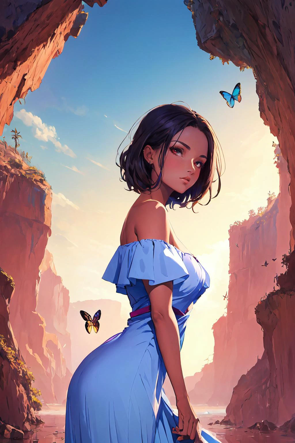 1girl
mature
off shoulder
butterflies
dramatic light
shadow
RHADS
( masterpiece, ) (best quality)
