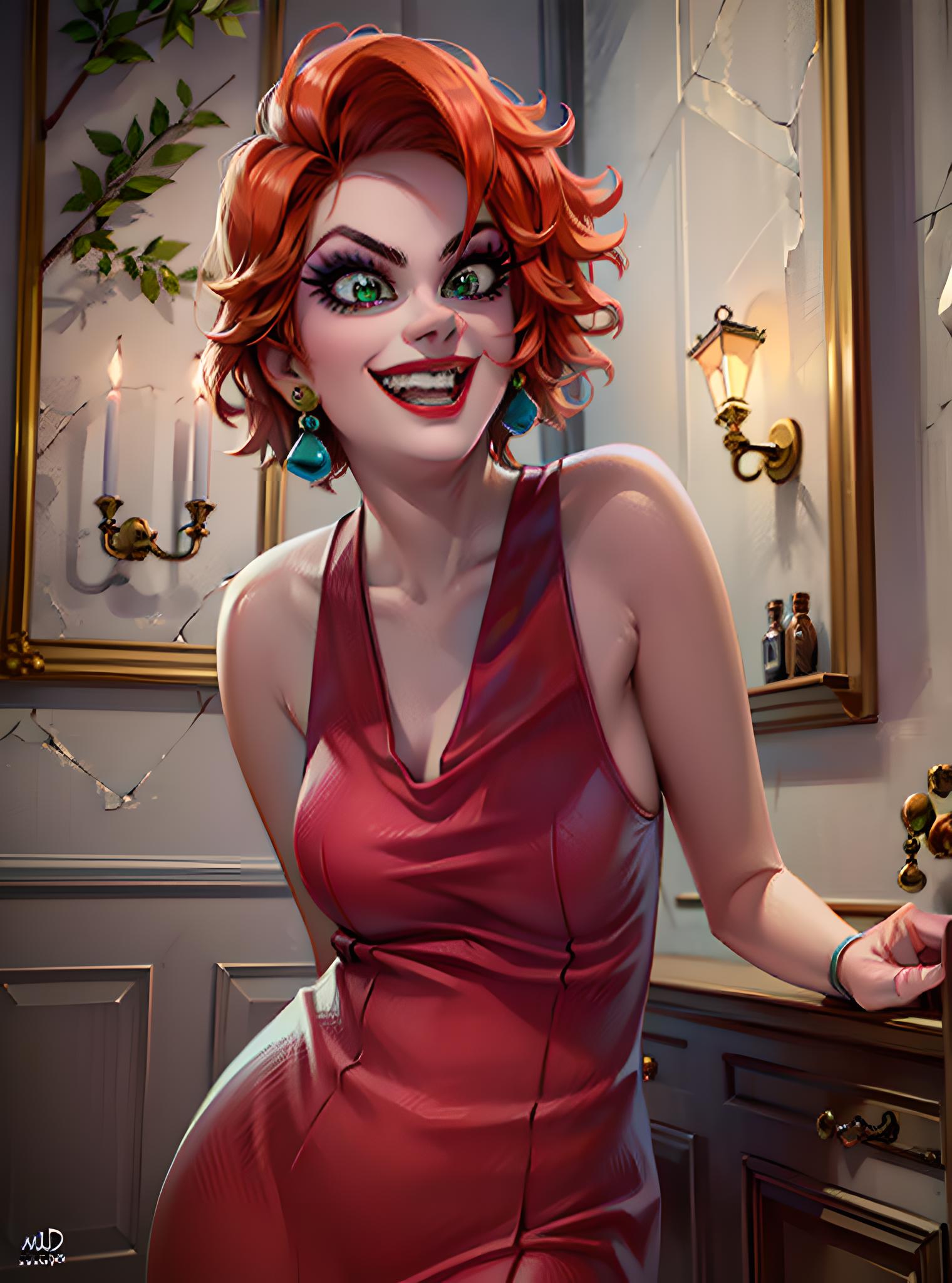 Madame Meduse, The Rescuers, Disney (Villain) by YeiyeiArt v1.0