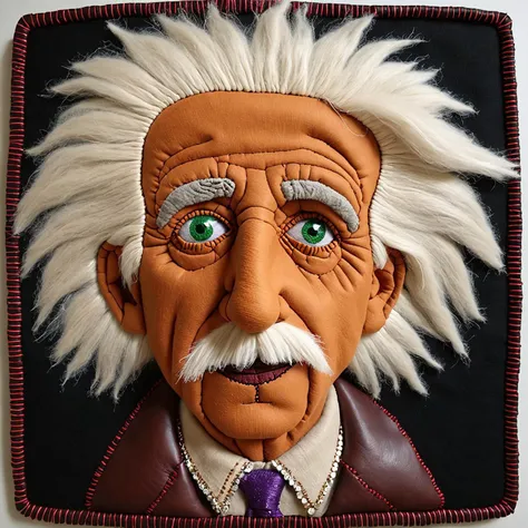 cs-l3ath3r, Albert Einstein face