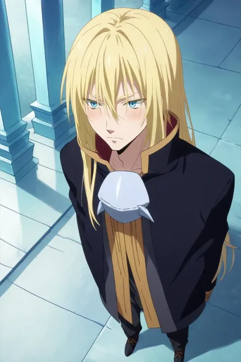 score_9, score_8_up, score_7_up, source_anime, rating_safe, , semi-realistic, , , 1boy, solo, male focus, <lora:leon_cromwell_pony:0.9>, leon_cromwell, blonde hair, blue eyes, long hair, hair between eyes, from above, full body, venice, gondola ride, midnight, slouching, shy, blush, , <lora:sdxl_lightning_8step_lora:1>