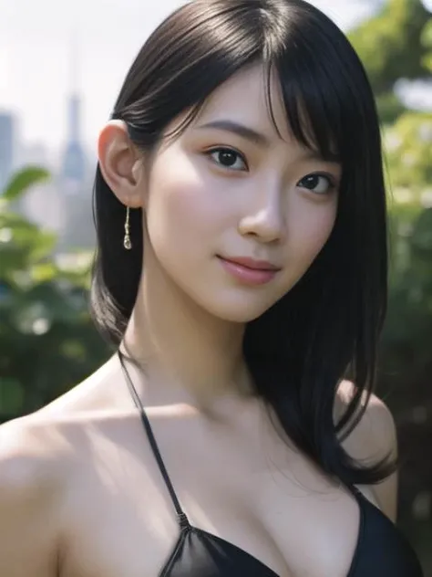 Extremely realistic,stand up straight,Hold your chest out,The most beautiful woman here,roof,4086kbit,Extreme details,The truth of the skin and the texture of the skin,plenty of sunshine,Yua Mikami,,Yui Aragaki,Mitami Hamabe,Rei Honjo,Yu Namiki,Yu Shinoda,Upper body close-up,10,000 meters in the air